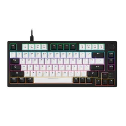 Bàn phím cơ gaming Dareu EK75 | Có dây, TKL, Linear Switch, RGB, White/Black - Bezon Buôn Ma Thuột