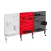 Bảng treo đồ Pegboard HyperWork Aster PG02 | Đỏ - 3