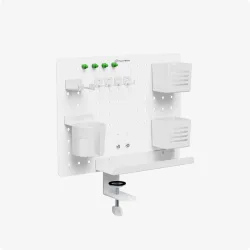 Bảng treo đồ Pegboard xoay HyperWork Omni Board PG03 | Trắng - Bezon Buôn Ma Thuột