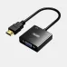 Cáp Chuyển HDMI (M) To VGA (F) Unitek V128BBK Kèm Audio (âm thanh) - 4