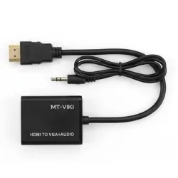 Cáp HDMI qua VGA – Audio 20cm - Bezon Buôn Ma Thuột