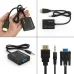 Cáp HDMI qua VGA – Audio 20cm - 1