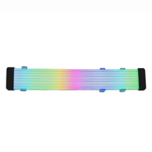 Cáp Leopard Trang Trí PC Led ARGB 8 Pin CPU, VGA - Đen