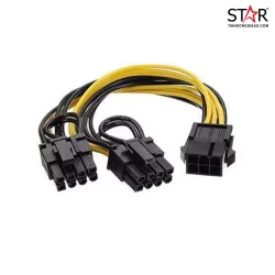 Cáp NguồnTừ Main IC847 =>(Đầu 6 pin Dương => 2 đầu 8 pin Dương) - Bezon Buôn Ma Thuột
