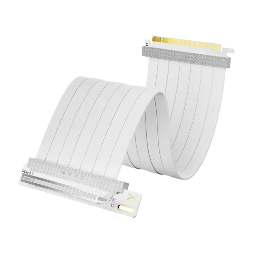 Cáp Riser TRYX Dành Cho VGA PCIe 5.0 String 200mm (M-ATX, Mini-ITX) - Trắng