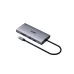 Bộ chuyển đổi đa cổng USB-C RAPOO (XD101) | USB-C to HDMI 4K 30Hz, USB-C, 3 x USB 3.0, VGA, Audio, RJ45, SD/TF Card - 1