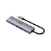 Bộ chuyển đổi đa cổng USB-C RAPOO (XD61) | USB-C to HDMI 4K 60Hz, 2 x USB-A 3.0, SD/TF Card, PD - 1