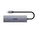 Bộ chuyển đổi đa cổng USB-C RAPOO (XD61) | USB-C to HDMI 4K 60Hz, 2 x USB-A 3.0, SD/TF Card, PD - 4