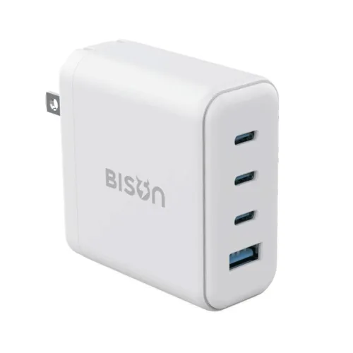 Củ sạc nhanh mini Bison BCH390 White GaN 100W
