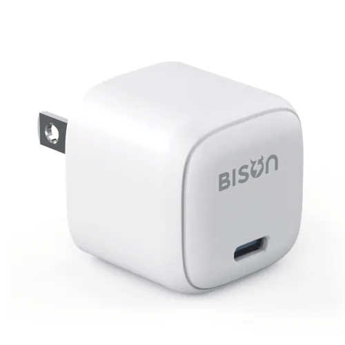 Củ sạc nhanh mini Bison BCH180 White GaN 30W