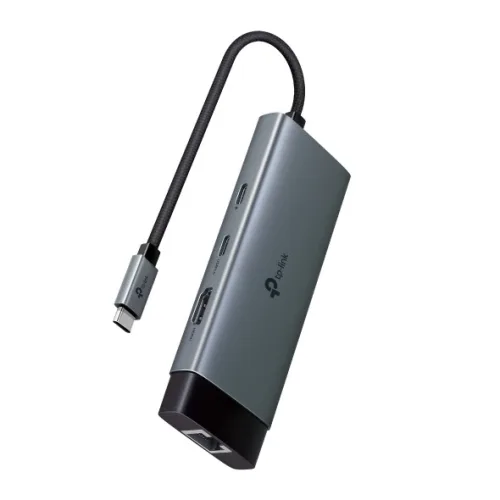 Hub USB Type-C 6 cổng (6 in 1) TP-Link (UH6120C) | 1× HDMI 4K 60Hz, 1× PD 100W, 1× RJ45 1000Mbps, 2x USB-A 3.0, 1x USB-C 3.0