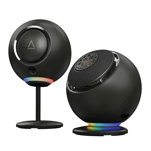 Loa Creative Pebble Nova | Bluetooth, RGB, Đen (51MF1720AA000)