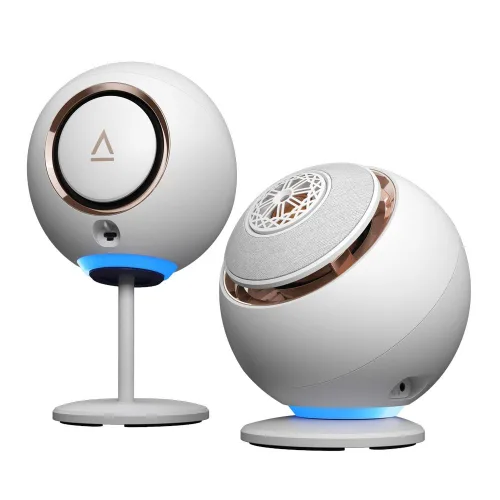 Loa Creative Pebble Nova | Bluetooth, RGB, Trắng (51MF1720AA001)