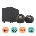 Loa Creative Pebble Plus | Đen (51MF0480AA000) - 1
