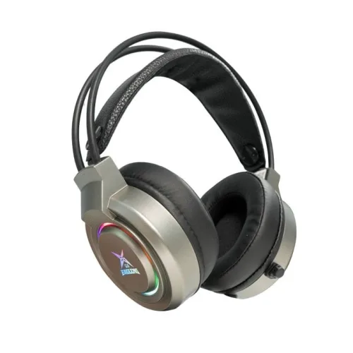 Tai nghe Gaming Eaglend Q6 Iron | Có dây, Over Ear, LED, Đen Xám