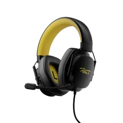 Tai Nghe Gaming Có Dây Zidli X1S Blade | 7.1 Surround Sound, USB, LED, Đen/Vàng - Bezon Buôn Ma Thuột