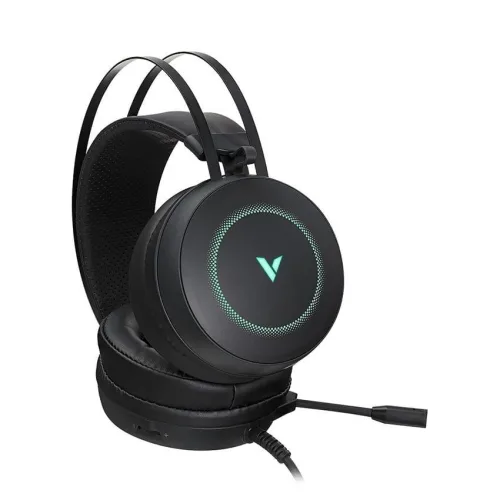 Tai nghe Gaming Rapoo VH160S Black Virtual 7.1 | USB, Over-ear, ENC, Đen
