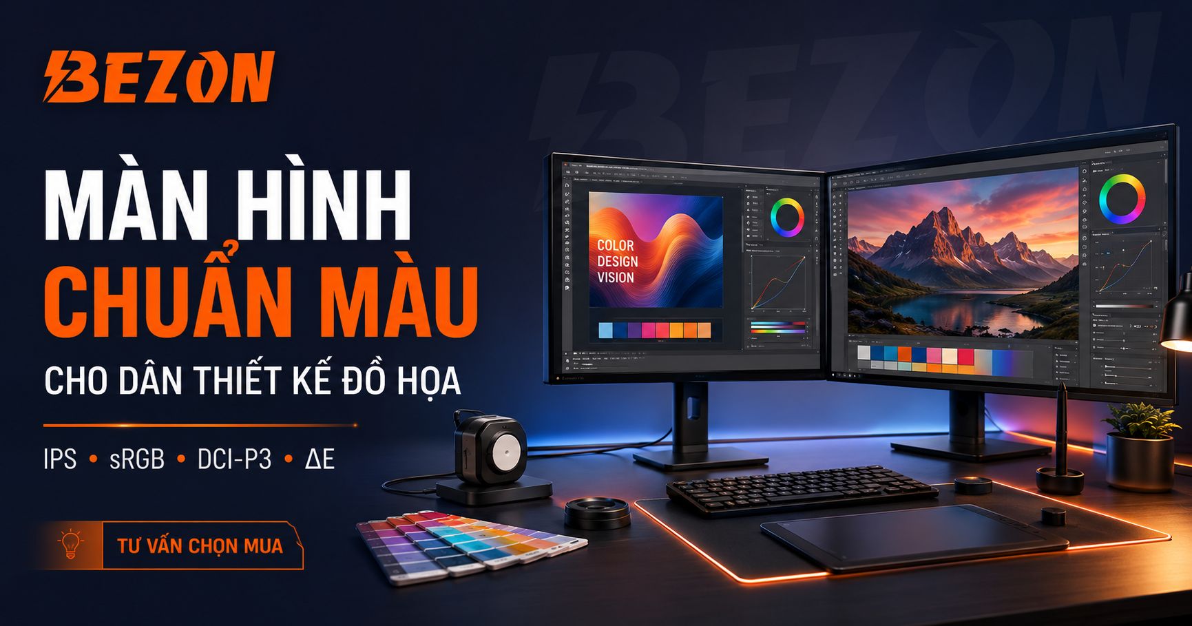 Cách Chọn Màn Hình Chuẩn Màu Cho Thiết Kế Đồ Họa