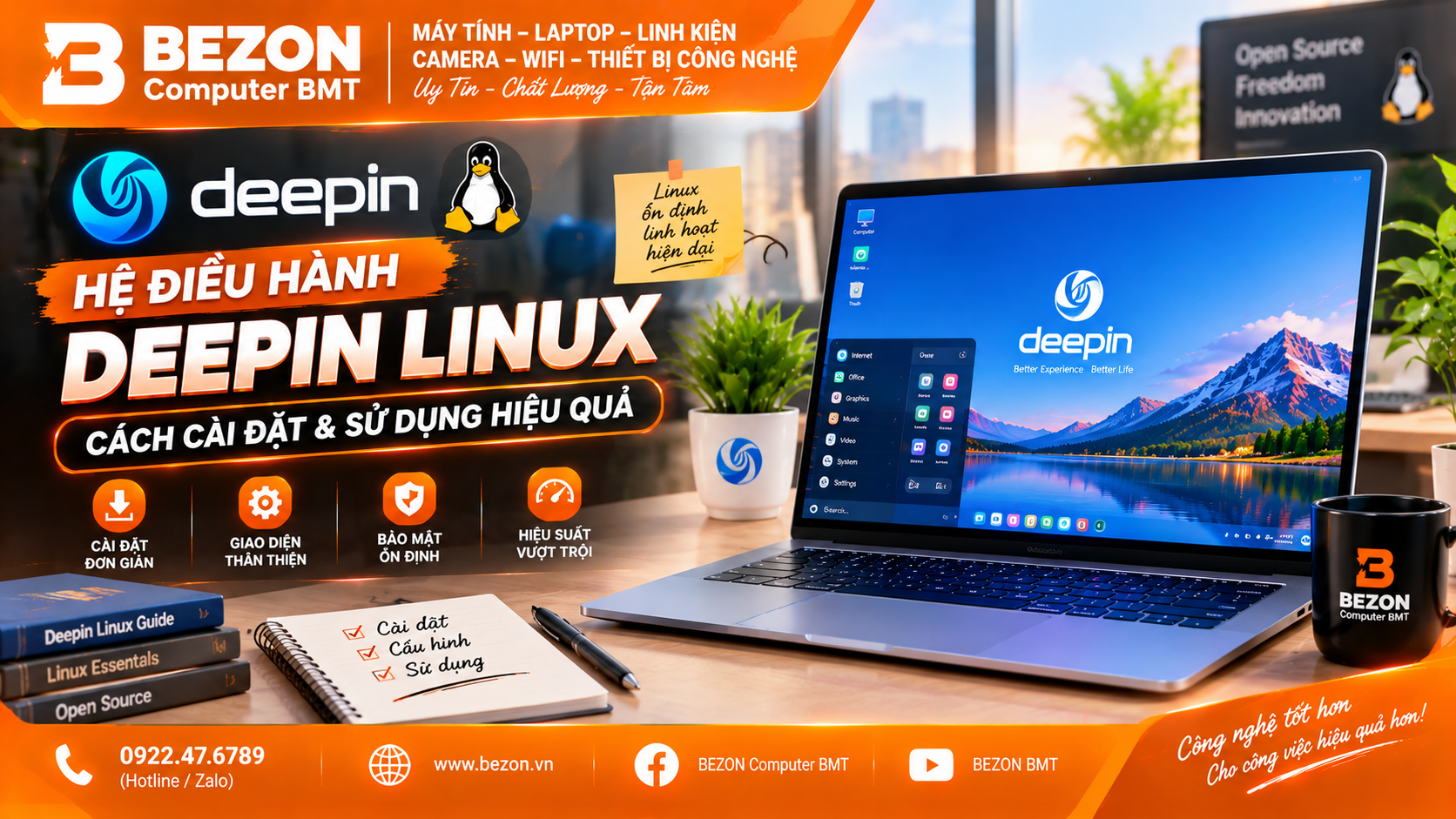 Hệ Điều Hành Deepin Linux: Cách Cài Đặt Và Sử Dụng Hiệu Quả