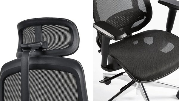 Ghế HyperWork Airy sử dụng chất liệu lưới AeroMesh