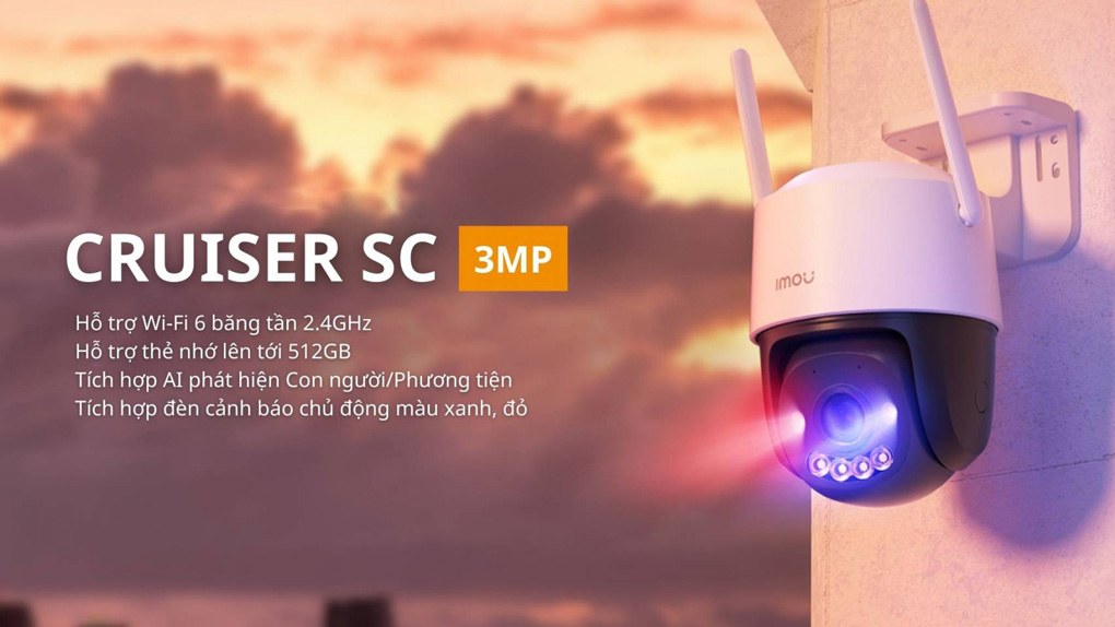 Bán camera Wifi iMOU Cruiser SC 2K 3MP giá rẻ