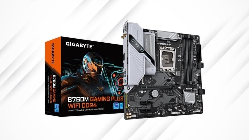 Mainboard Gigabyte B760M Gaming Plus Wifi DDR4 sở hữu khả năng kết nối mạnh mẽ