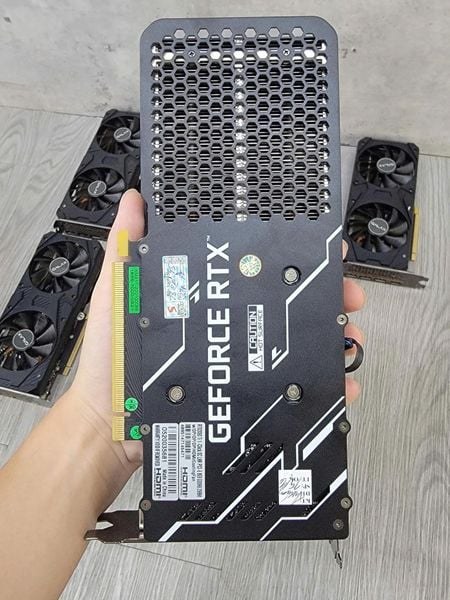 Card màn hình NVIDIA GeForce RTX 3060 Ti GALAX cũ | 8GB GDDR6, 4864 CUDA, 550W