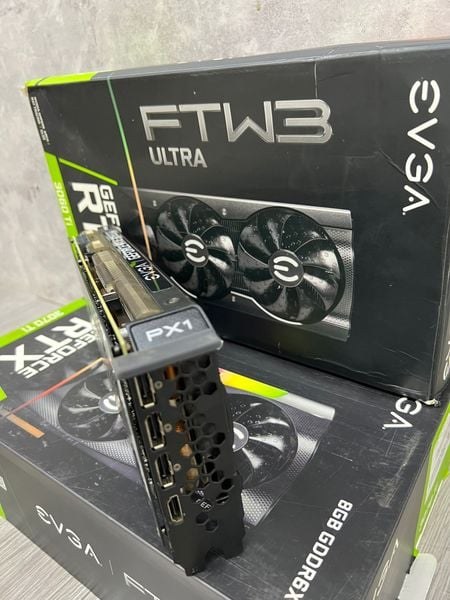 Card màn hình EVGA GeForce RTX 3060 Ti FTW3 ULTRA GAMING QSD | 8GB GDDR6, 256-bit, nguồn đề nghị 600W