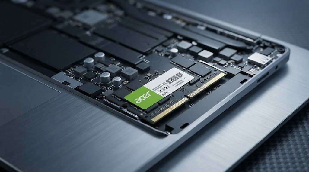 RAM Laptop Acer SD200 16GB DDR5 4800MHz SODIMM (BL.9BWWA.412) | CL40, 262 Pin, 1.1V