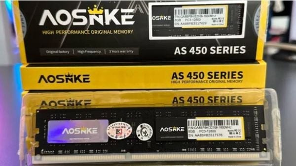 RAM PC AOSENKE 8GB DDR3 | (1x8GB), 1600MHz, Intel/AMD
