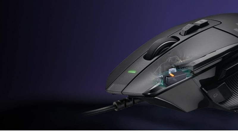 Chuột Logitech G502 X sở hữu công nghệ LIGHTFORCE