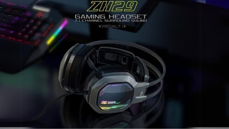 Zidli ZH29 Fly Wing Strike Hard được trang bị driver 50mm, mang đến âm thanh mạnh mẽ và đầy đủ dải âm