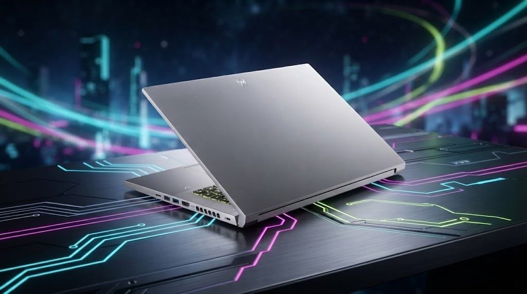 Laptop Gaming Acer Predator Triton Neo 16 PTN16-51-78JQ | U7-155H, 32GB LPDDR5X, SSD 2TB NVMe, RTX 4060 8GB, 16