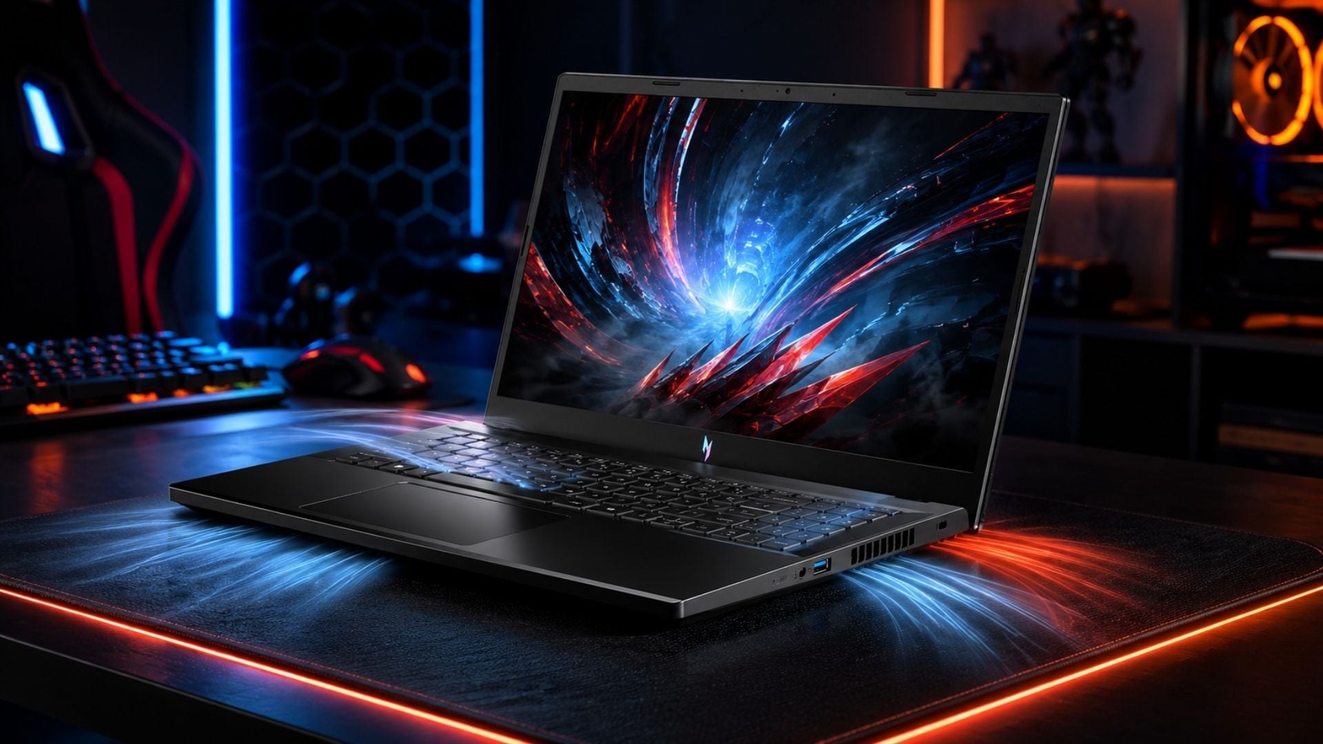Laptop Gaming Acer Nitro ProPanel ANV15-41-R732 - Hệ thống tản nhiệt kép
