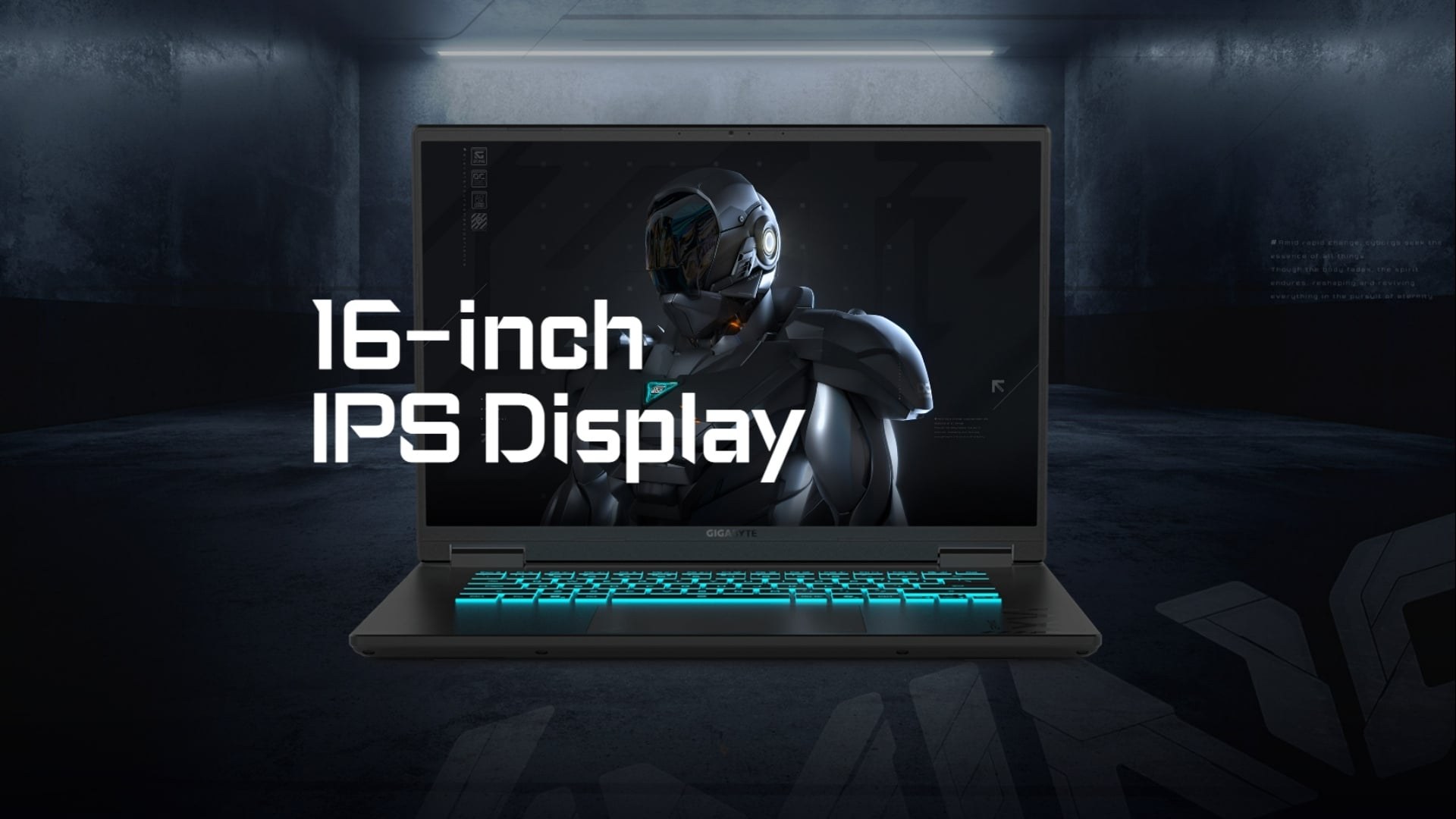 Gigabyte A16 CMHH2VN893SH - Hình ảnh hiển thị cực sắc nét, cảnh chuyển động cực kỳ mượt mà