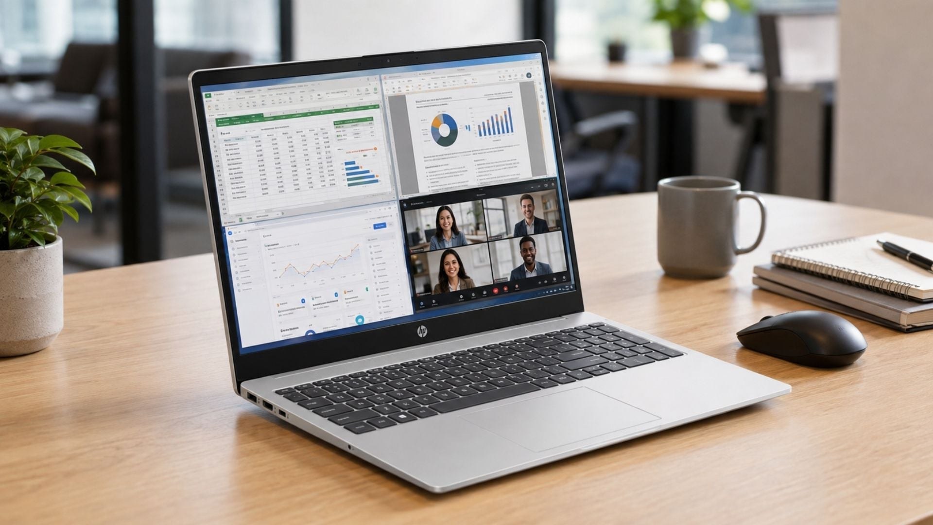 Laptop HP 15-fd1289TU C2CV8PA Ultra 7-155H, 16GB DDR5, SSD 512GB - Hiệu năng văn phòng cao
