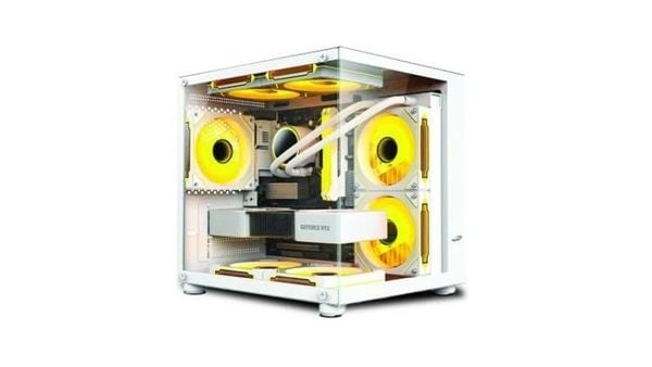 Thùng máy Case Aqual X2-M màu Trắng
