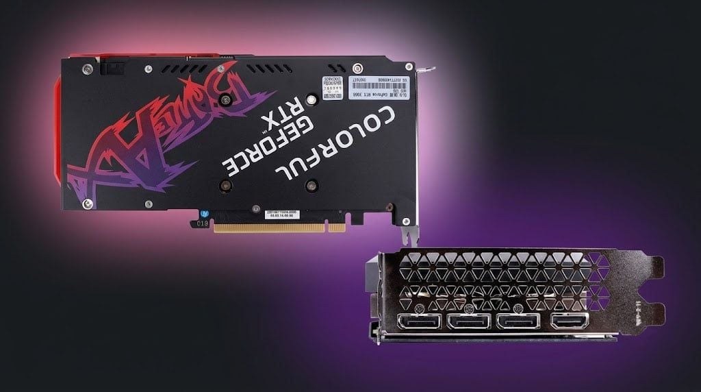 Card màn hình Colorful GeForce RTX 3060 Battle AX DUO 12GB V2-V | 12GB GDDR6, 3584 CUDA, 192-bit