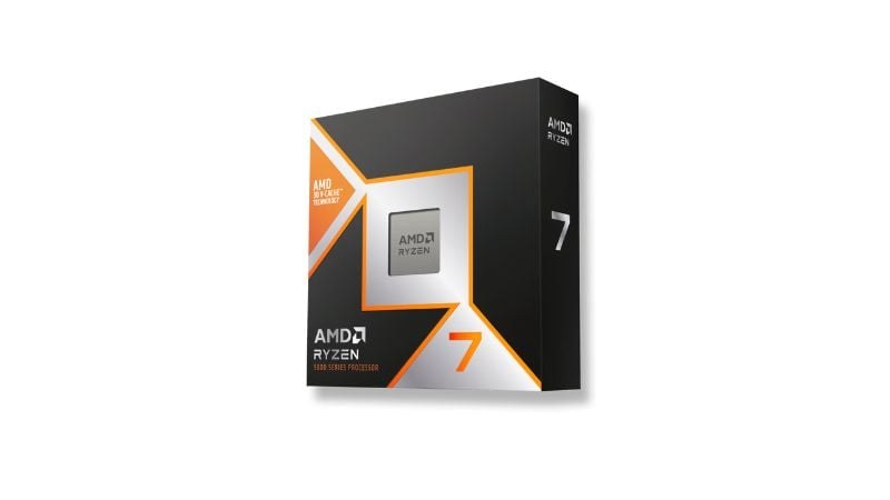 CPU AMD Ryzen 7 7800X3D Tray (VAT, No Box) | AM5, 8 nhân/16 luồng, Max 5.0GHz, 96MB Cache