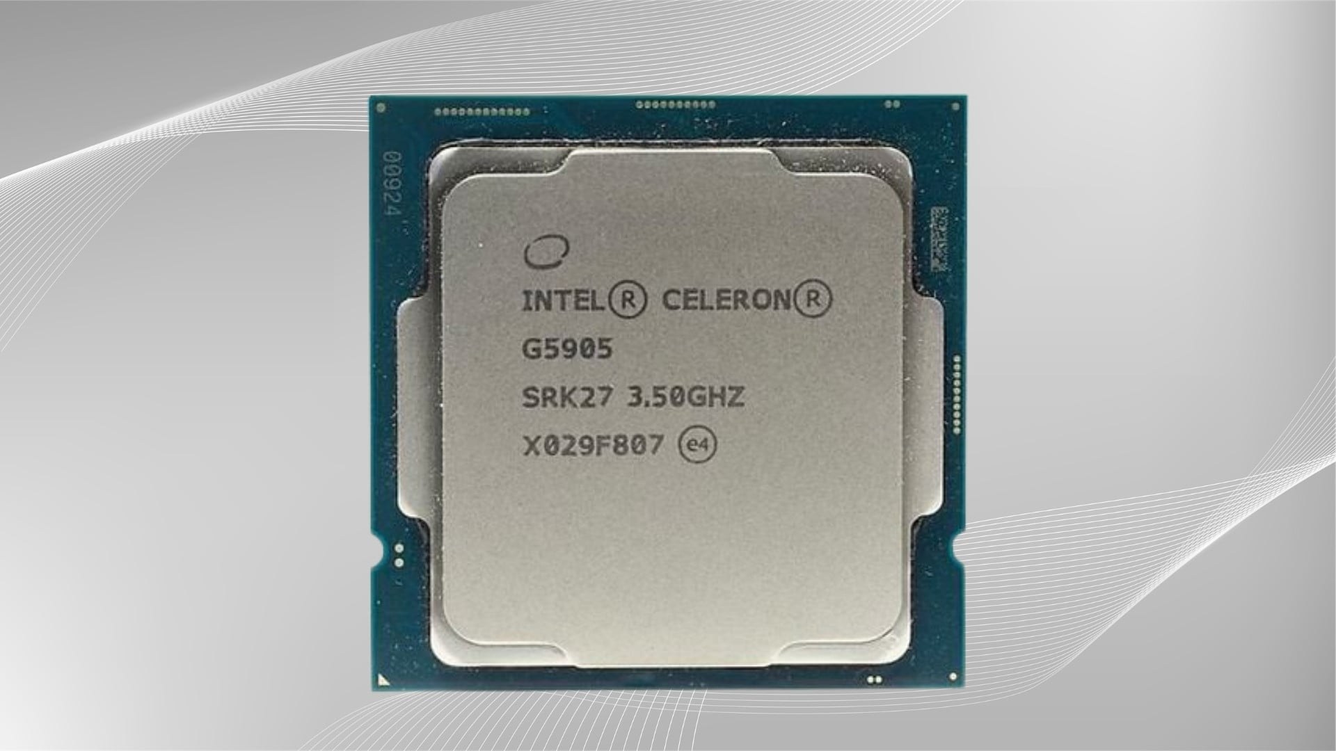 CPU Intel Celeron G5905 Tray (No Box, Có VAT) | 2 nhân 2 luồng, 3.5GHz, Socket LGA1200