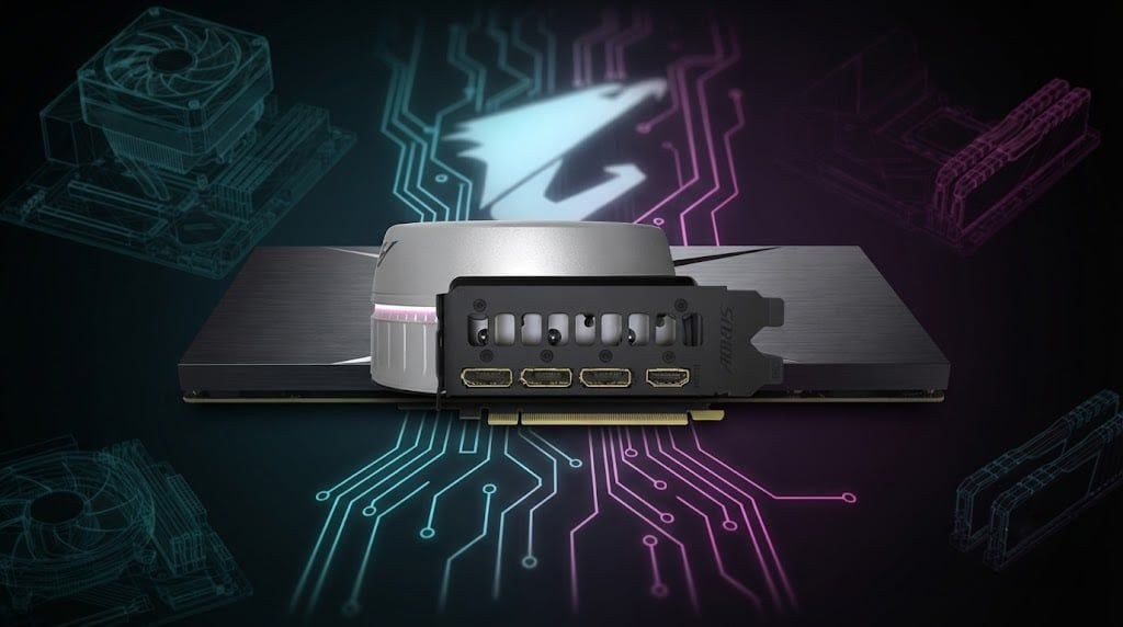 Card màn hình Gigabyte AORUS GeForce RTX 5080 INFINITY 16G | 16GB GDDR7, 10752 CUDA, 256-bit
