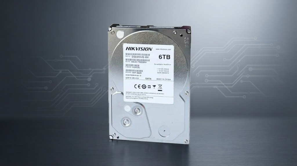 Ổ cứng HDD Hikvision DS60HKVS-VX1 6TB | SATA III 6Gb/s, 5400 RPM, 256MB Cache, Chuyên dụng giám sát 24/7