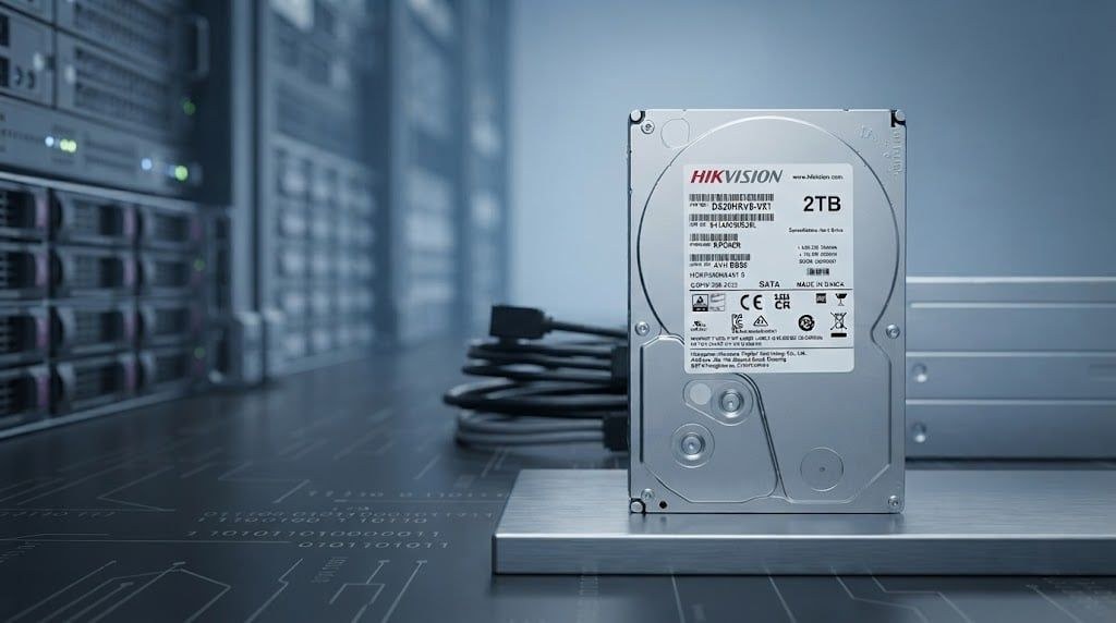 Ổ cứng HDD Hikvision DS-20HKVS-VX1 2TB | SATA III, 3.5 inch, 128MB Cache, Giám sát 24/7