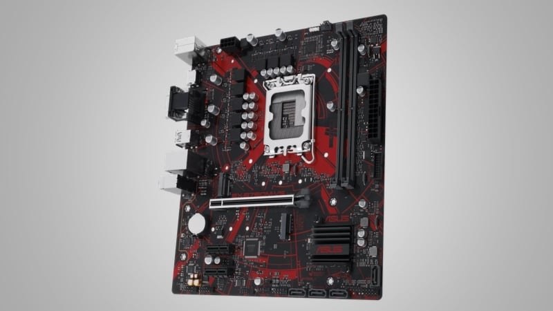 Mainboard ASUS EX-B760M-V5 được thiết kế tối ưu, kích thước mATX