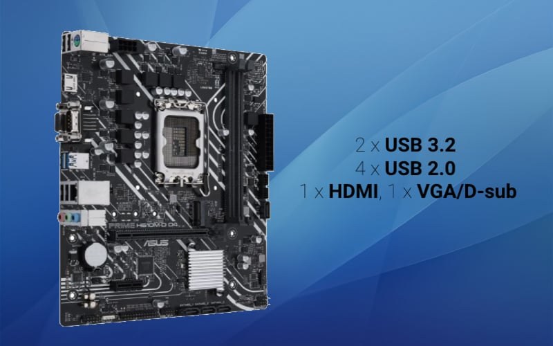 Asus H610M-K Prime DDR4