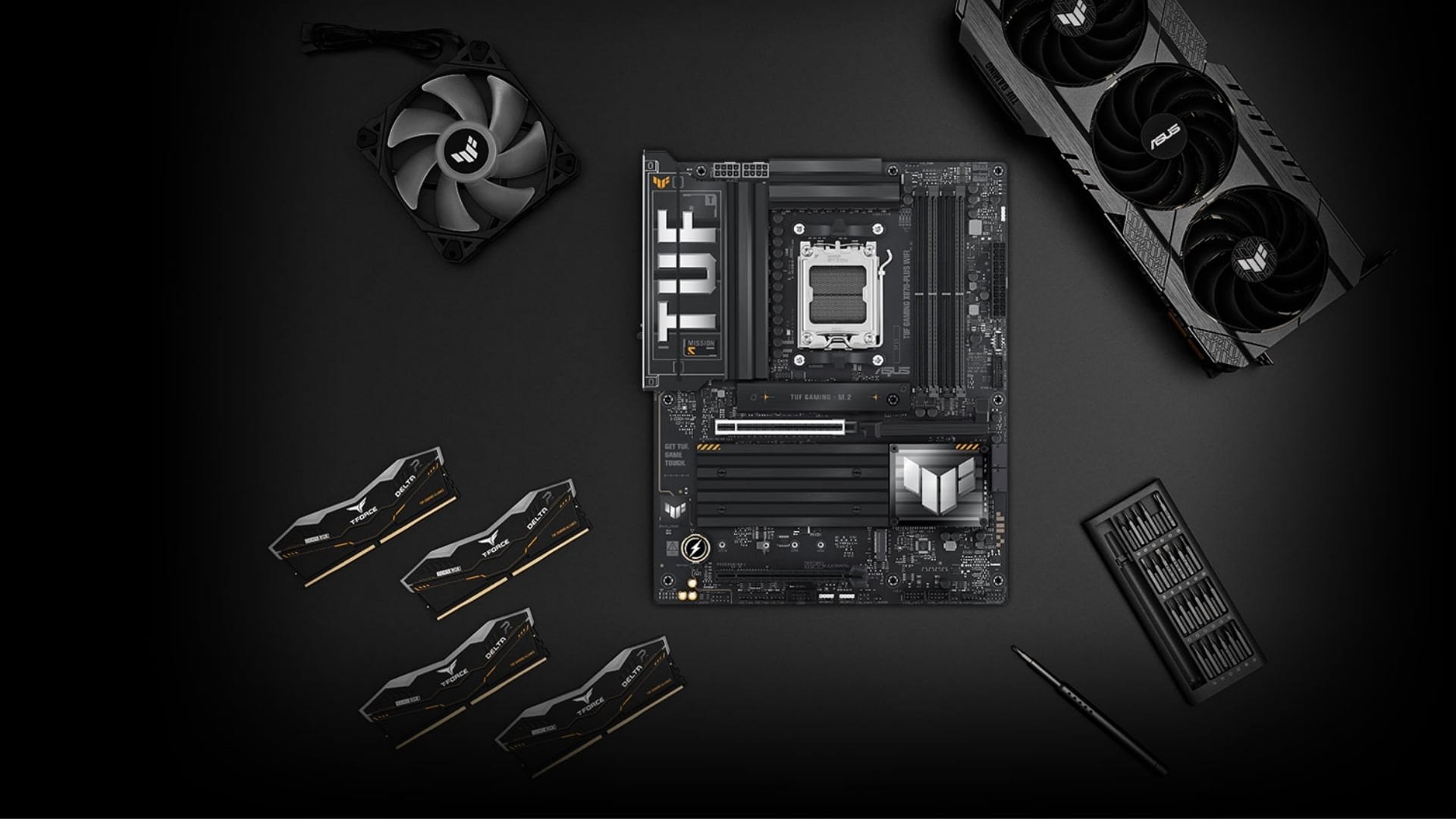 ASUS TUF Gaming X870-PLUS WiFi - Sự kết hợp hoàn hảo giữa hiệu năng mạnh mẽ và các tính năng tối ưu