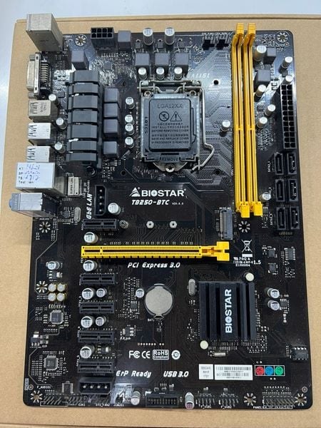 Mainboard Biostar B250 BTC DDR4 Cũ | LGA 1151, ATX, 2 khe RAM