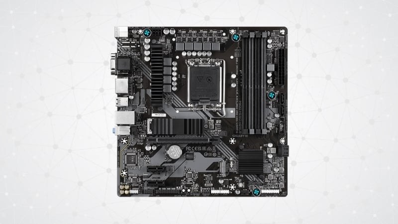 Mainboard B760M DS3H DDR4 trang bị công nghệ Ultra-Efficient M.2 Thermal Guard