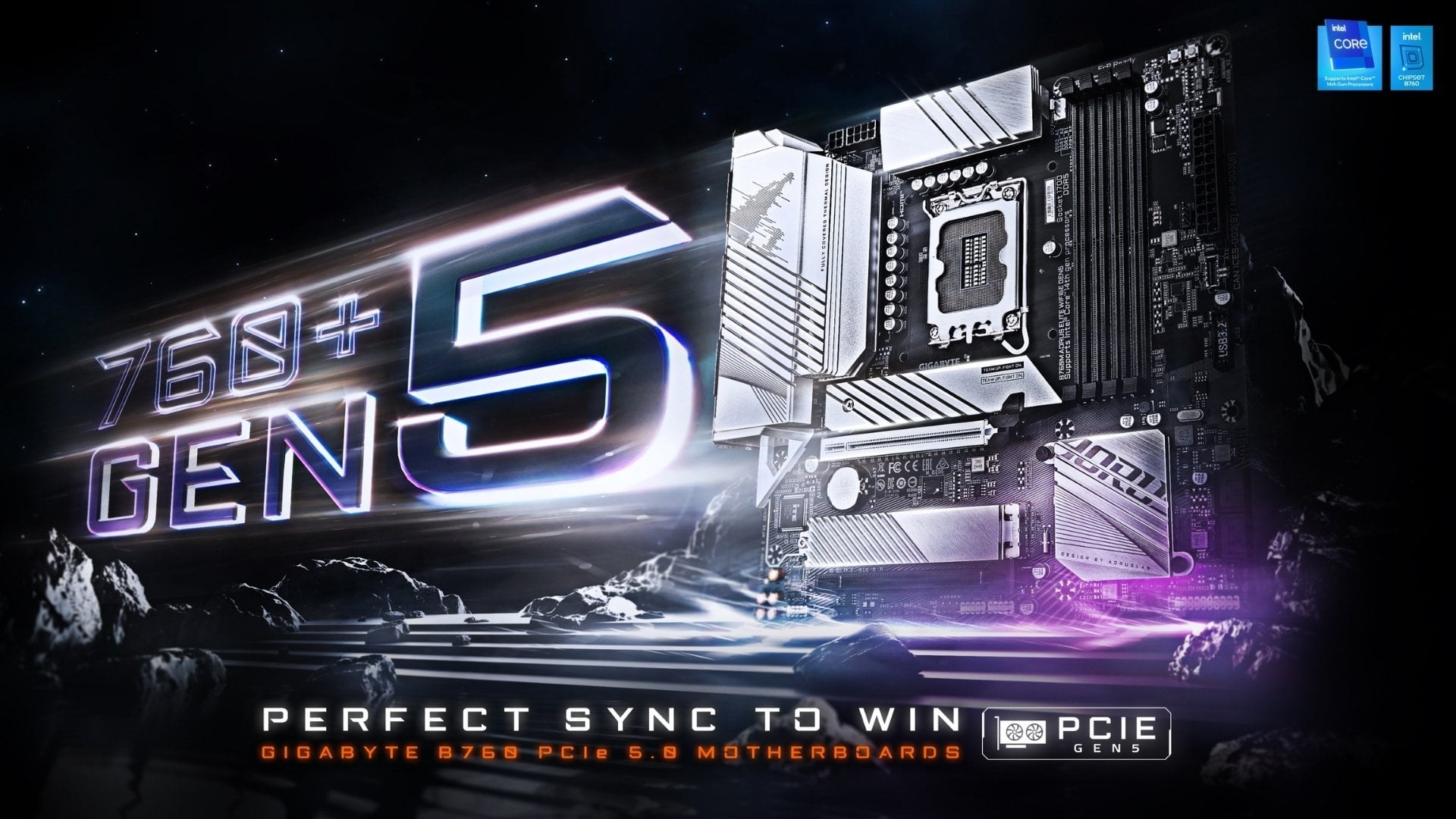 Mainboard Gigabyte B760M AORUS ELITE AX DDR4 - Nền tảng bền vững cho hiệu năng thế hệ mới