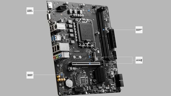 Mainboard MSI PRO B760M-E DDR4 trang bị nhiều tính năng hiện đại
